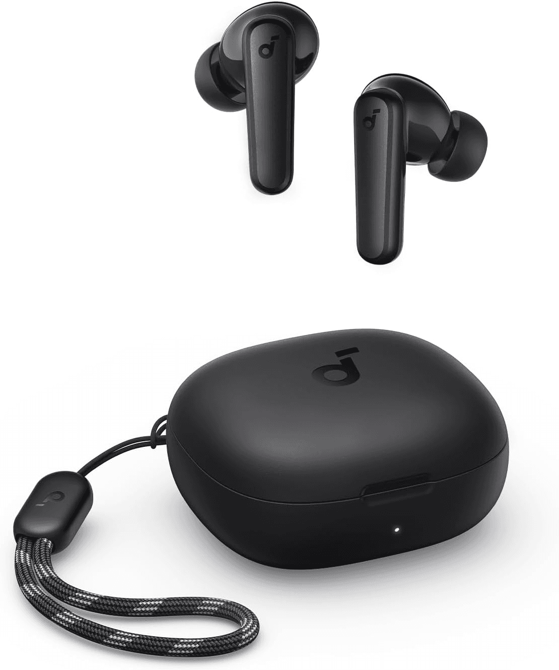 Soundcore ▫️ Auriculares Bluetooth sem fios P20i da Anker, controladores de 10 mm com graves grandes, auscultadores Bluetooth 5.3, reprodução de 30 horas, IPX5, 2 microfones para chamadas nítidas com IA, equalização personalizada