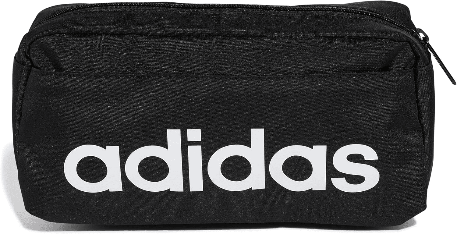 adidas ▫️ Unisex - Bolsa Linear para Adultos, Preto/Branco, Tamanho Único