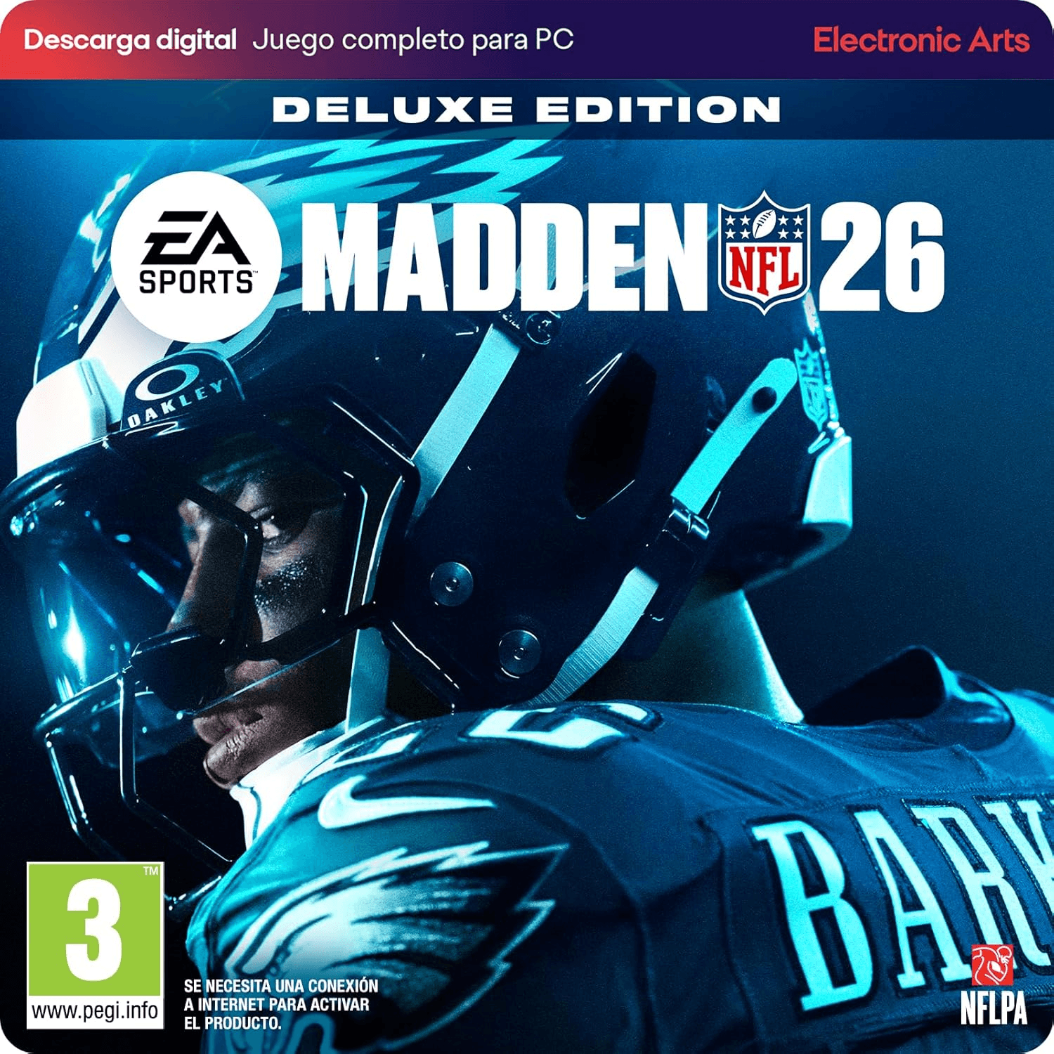 Electronic Arts ▫️ EA Sports Madden NFL 26 Deluxe | Código da aplicação EA para PC
