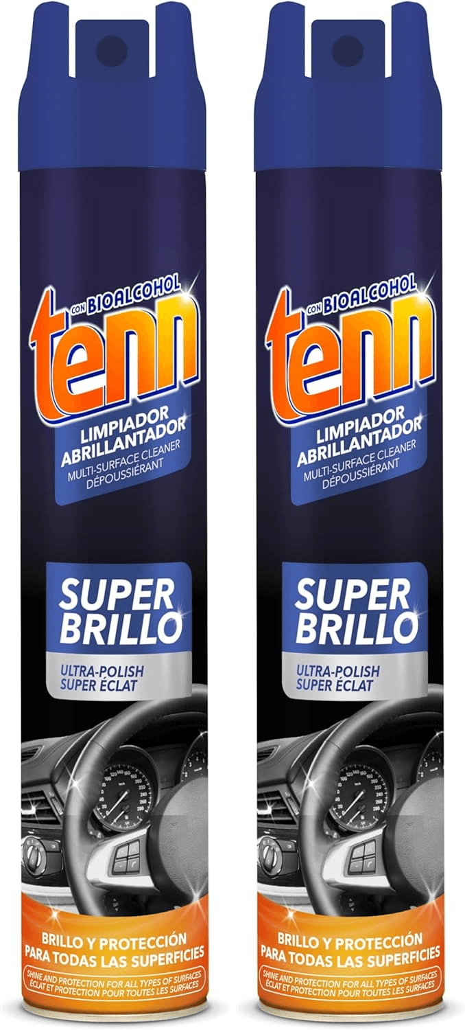 Tenn ▫️ Limpador Brilhante Super Shine | Brilho Intenso e Limpeza Eficaz | Ideal para Móveis e Superfícies Diversas | 600ml