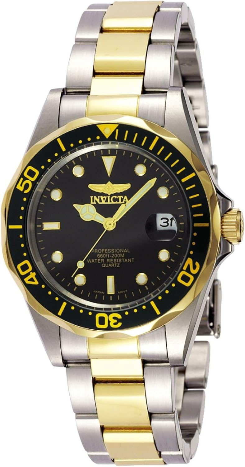 INVICTA ▫️ Pro Diver Relógio de Quartzo em Aço Inoxidável - 37 mm