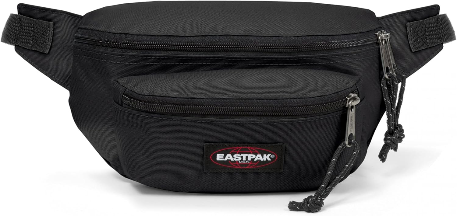EASTPAK ▫️ Doggy Bag Fanny Pack, 3 L - Preto (Preto)