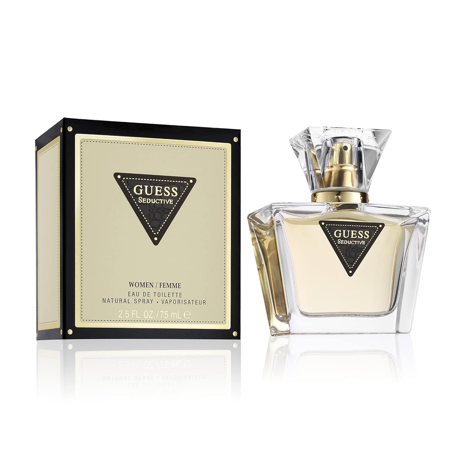 GUESS ▫️ Seductive, Eau de Toilette para Mulher, Colónia Floral Frutada, Fragrância Sedutora, Longa Duração