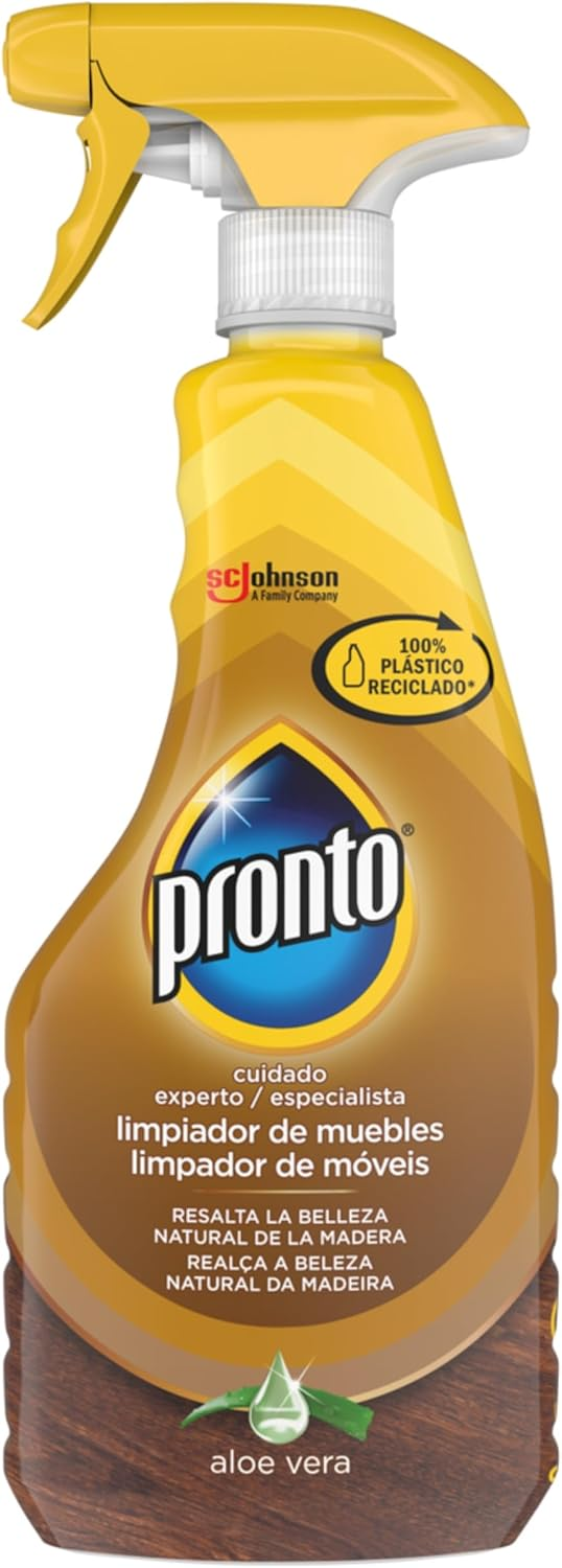 Pronto ▫️ Pistola de pulverização de Aloé Vera, Produto de limpeza multiusos 5 em 1 para móveis e madeira, 500 ml