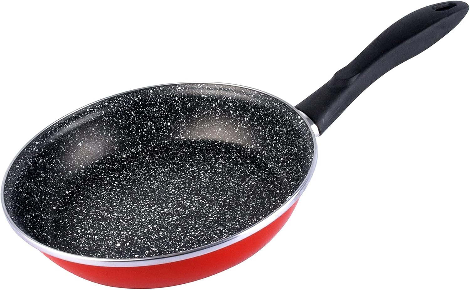 MAGEFESA ▫️ K2 Frigideira, Aço vitrificado esmaltado, Indução e lavável na máquina de lavar louça, Vermelho, 20 cm