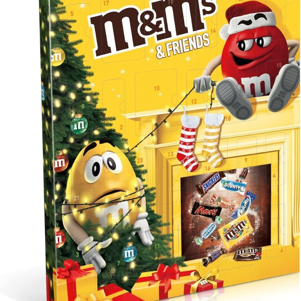 M&M's ▫️ Calendário do Advento & Friends, 361g