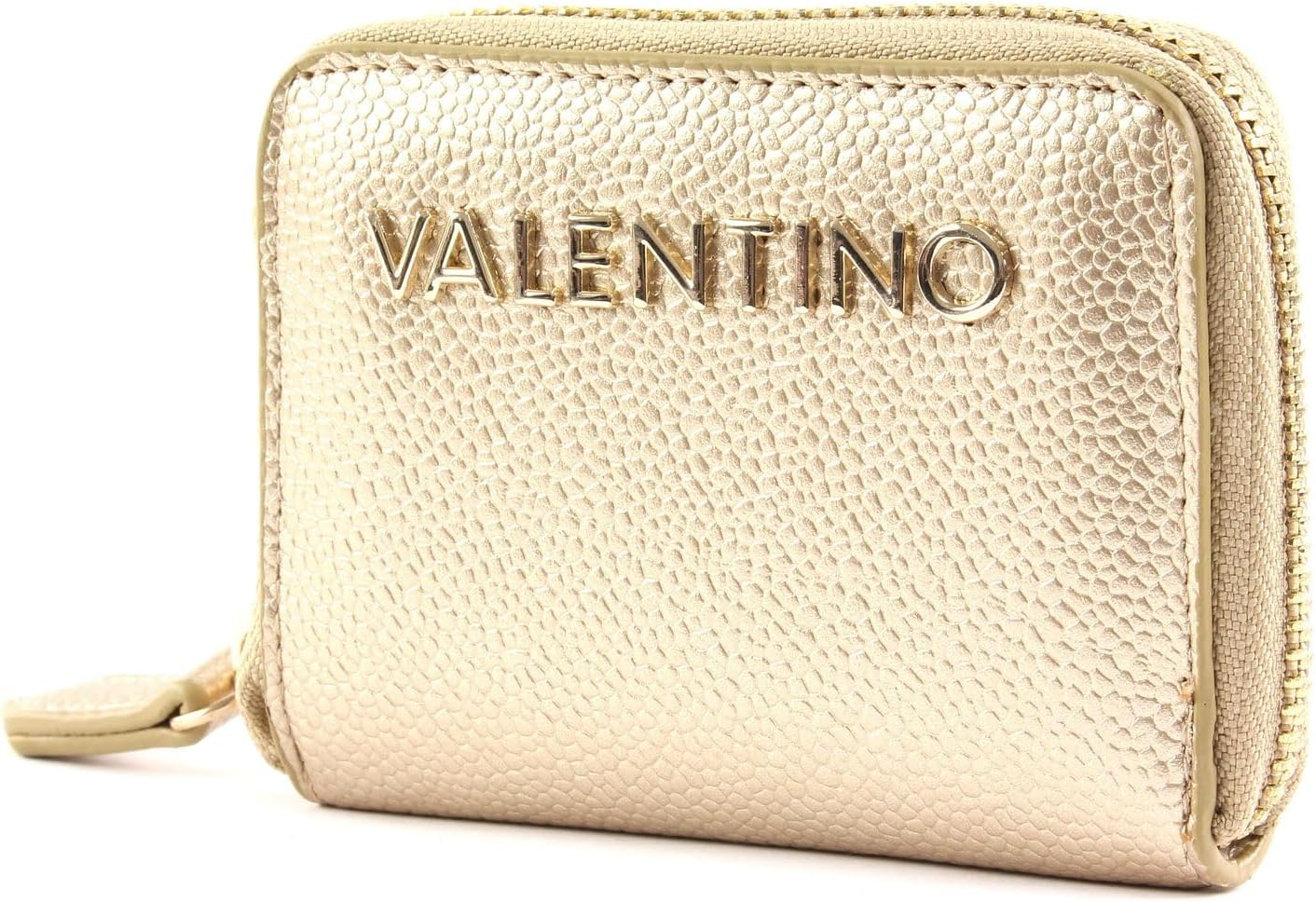 Valentino ▫️ PORTA-MOEDAS 1R4-DIVINA OURO FEMININO ÚNICO