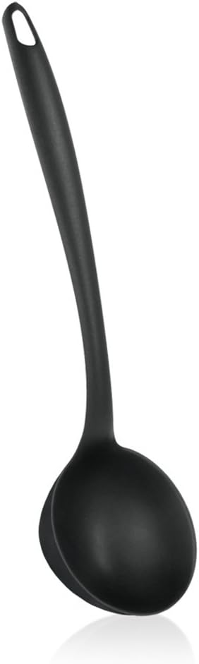 Metaltex ▫️ 25x15x5 cm Concha de sopa básica, Nylon, Preto, Multicor