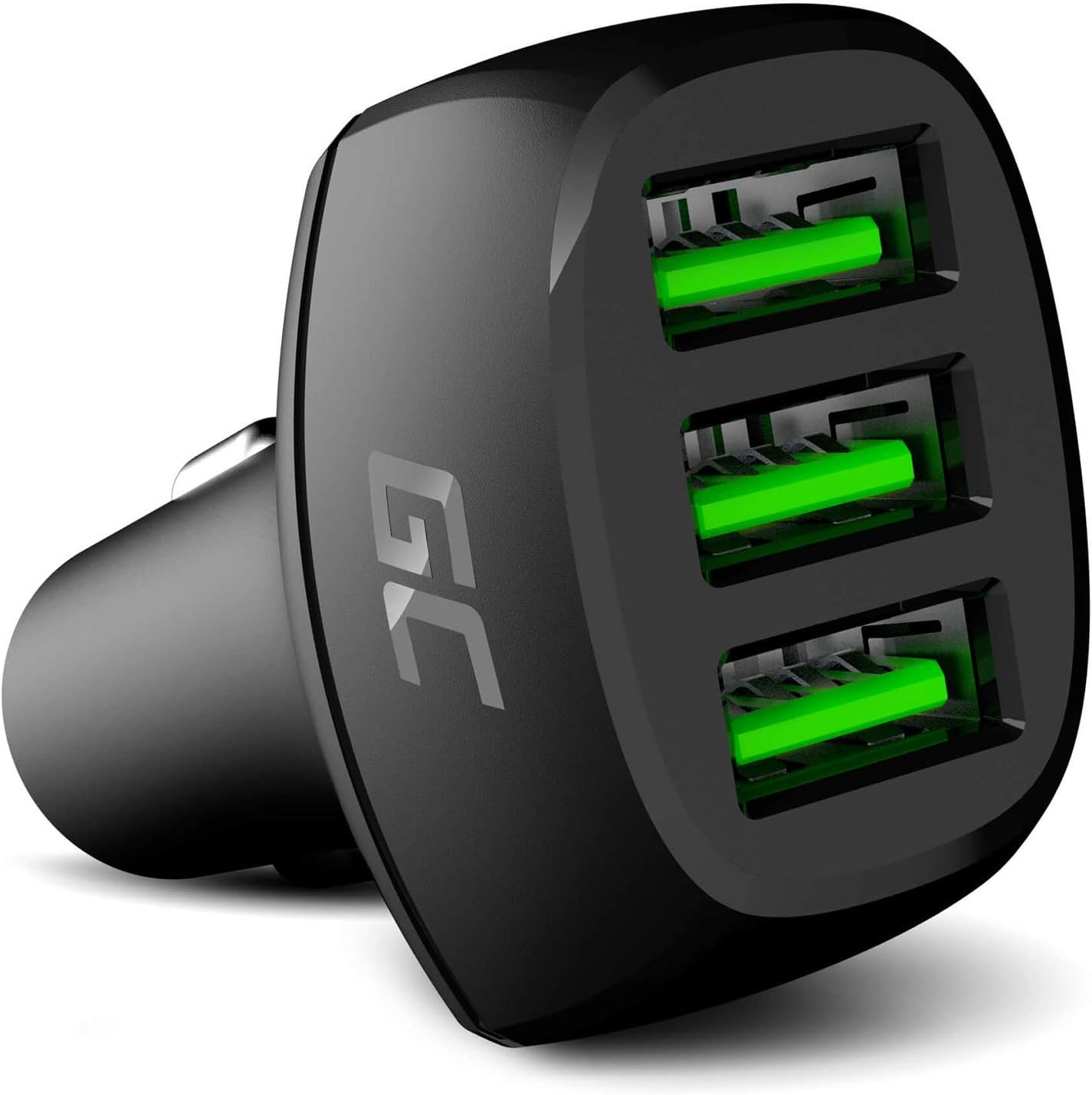Green Cell ▫️ Carregador de isqueiro USB de 3 portas ® GC PowerRide 54W, compatível com iPhone 13 12 12 11 XS X SE | Samsung Galaxy S22 S21 S20 Note 20 | Xiaomi Mi 12 11