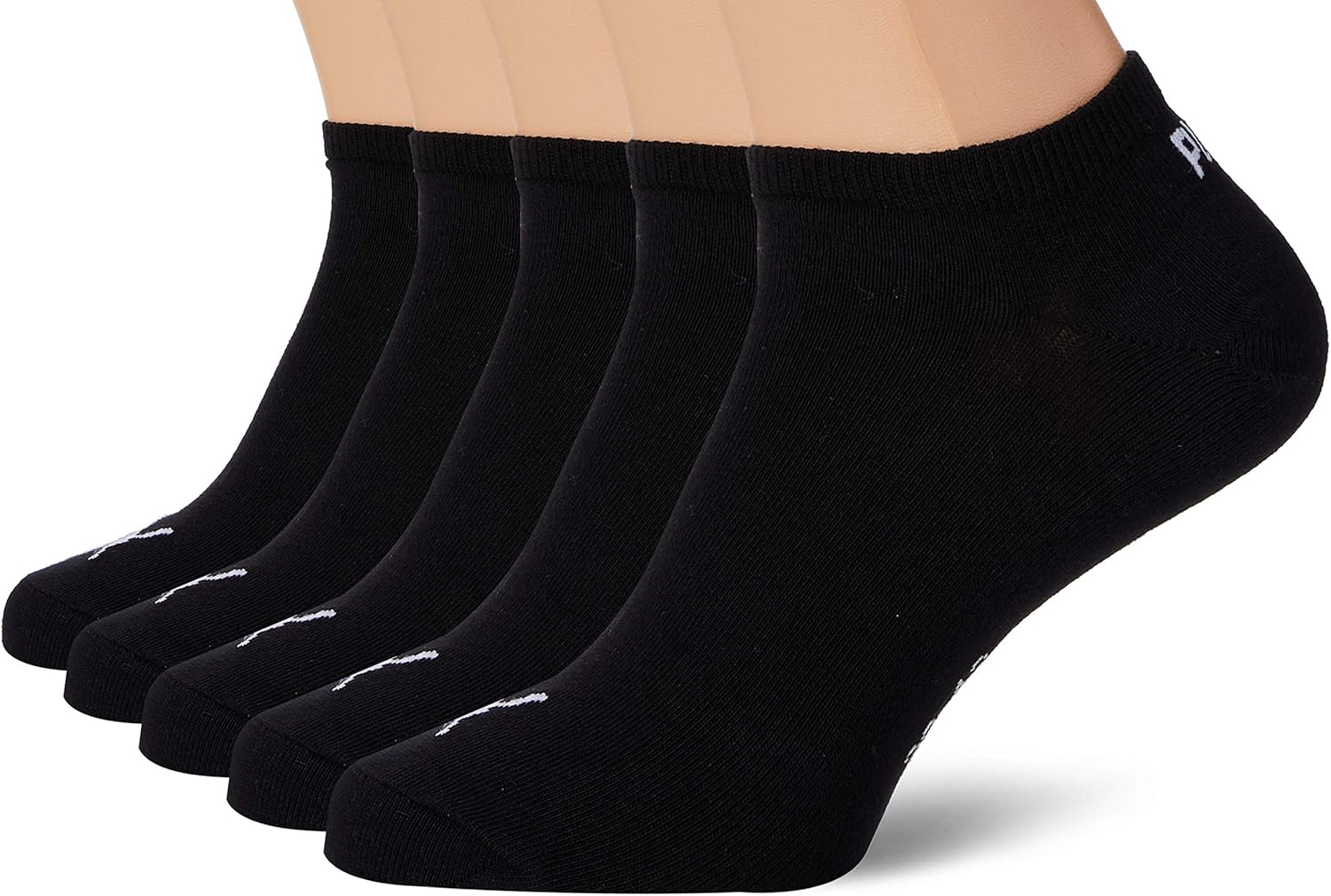 PUMA ▫️ Invisible sneaker - Meias unissexo para os tornozelos, embalagem com 3 unidades