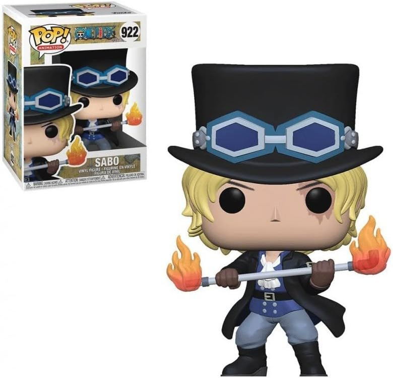 Funko ▫️ Pop! Animação: One Piece - Sabo - Figura de Vinil Colecionável - Ideia para Prenda - Mercadoria Oficial - Brinquedos para Crianças e Adultos - Fãs de Anime - Bonecos Coleccionáveis