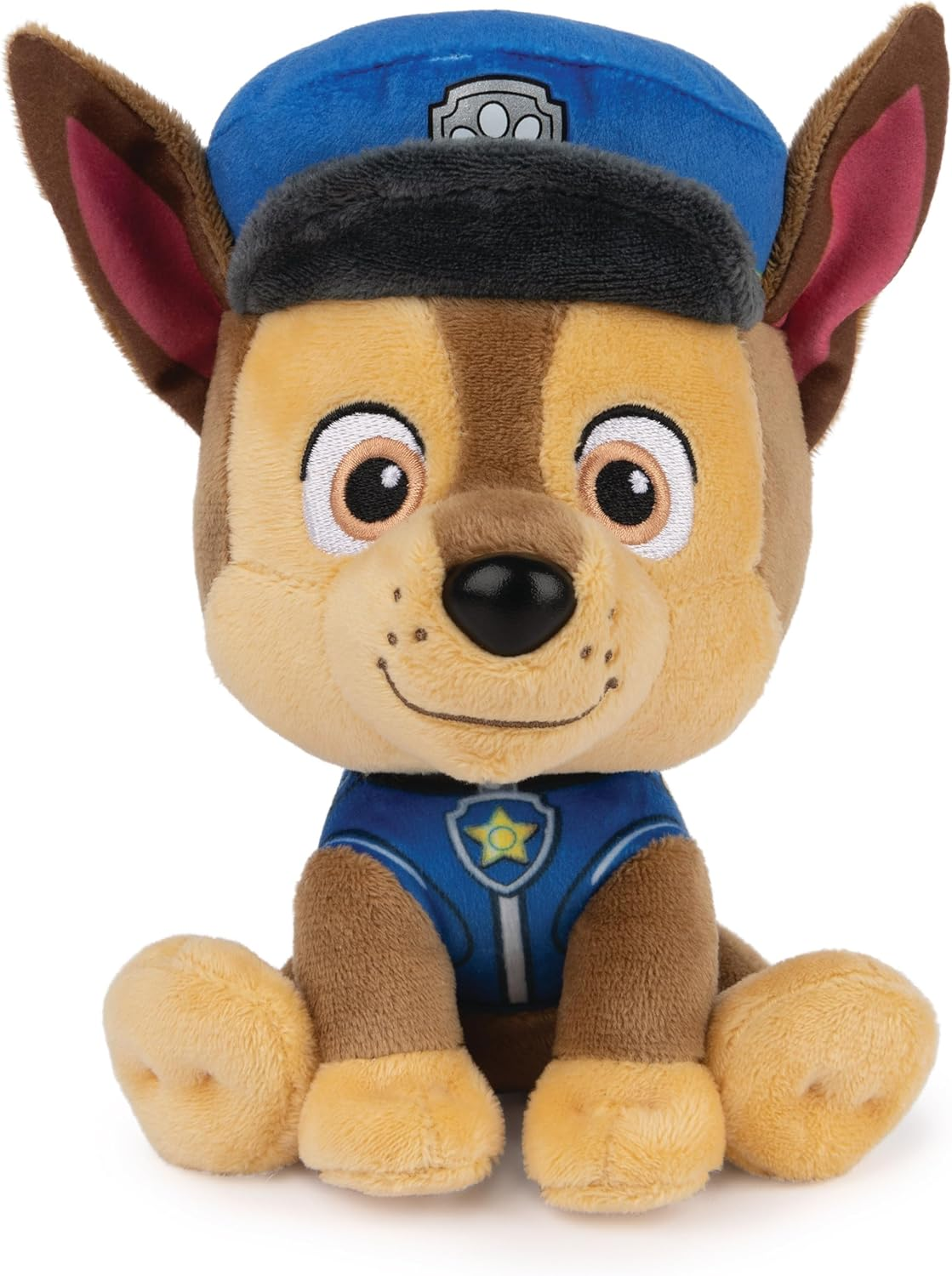 GUND ▫️ Paw Patrol Canine - Peluche Perseguição 15 CM Peluche Patrulha Canina Perseguição - 6058437 - Brinquedos para bebés 1 ano + Brinquedos para crianças 1 ano +