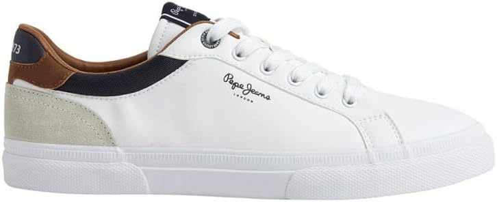 Pepe Jeans ▫️ Leather Court Sneakers De Kenton Branco