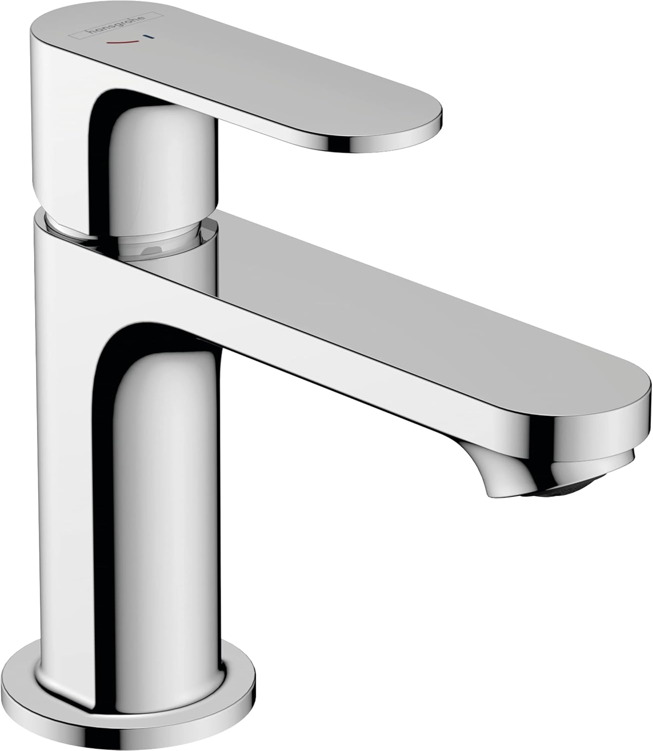 Hansgrohe ▫️ Rebris S Torneira misturadora monocomando de lavatório 80 CoolStart com descarga automática, cromada, 72513000