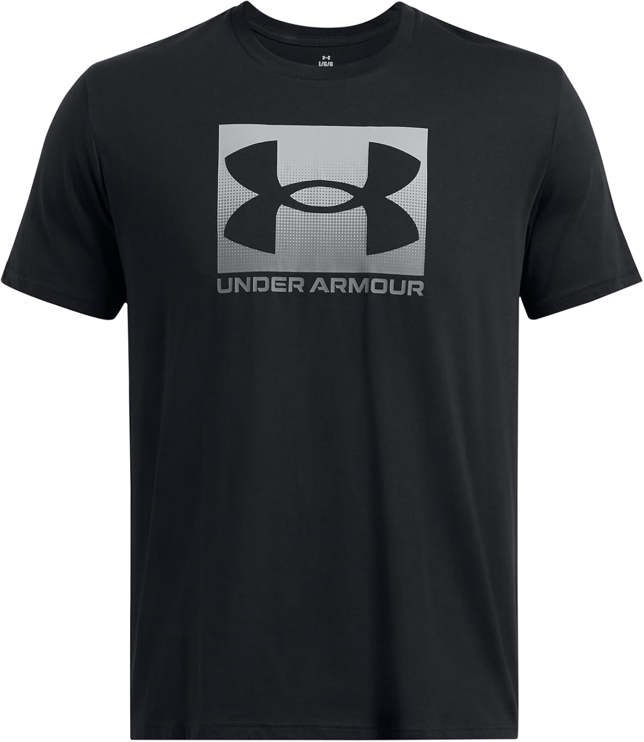 Under Armour ▫️ UA ABC Camo Boxed Logo SS Graph Manga curta para homem