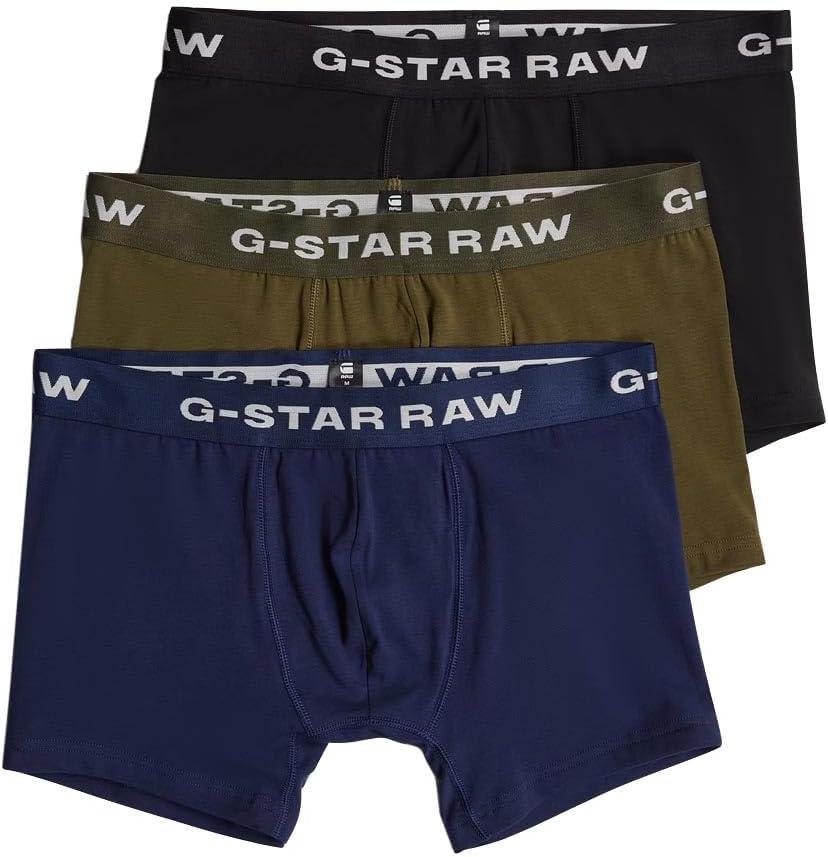 G-STAR ▫️ Boxer Briefs 3 Pack Multiple Men's Boxer Briefs
