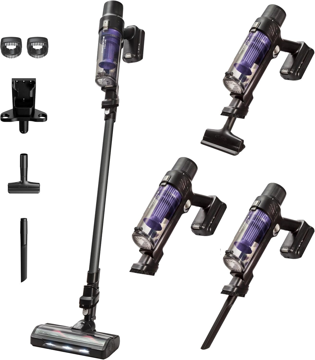 Rowenta ▫️ X-PERT 7.60, Aspirador sem fio, 140 W, Bateria 45 Min, Ultraleve 2 kg, Escova com LED, Acessórios para carro, chão e teto, RH6A33WO