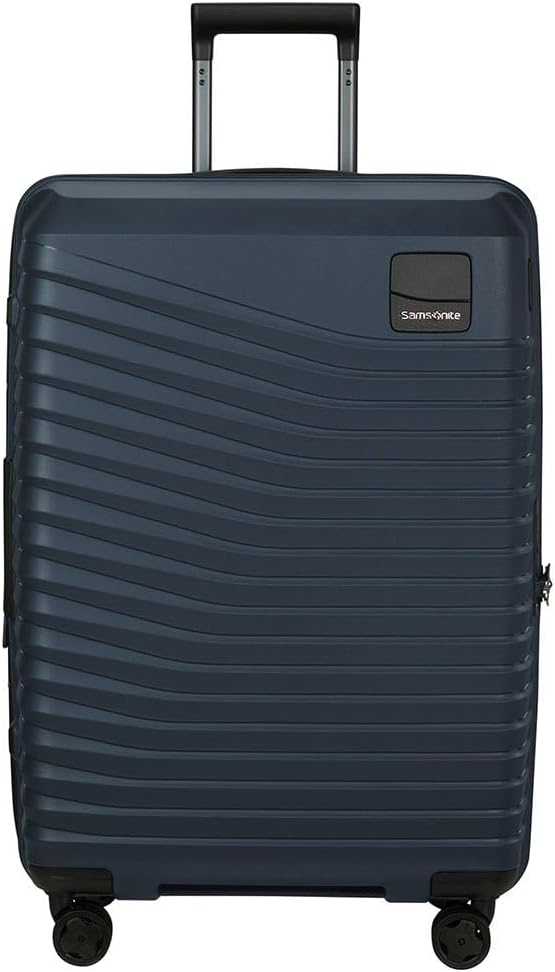 Samsonite ▫️ Intuo - Spinner M, Sutuse expansível, 69 cm, 79/87 L, Azul (Blue Nights)