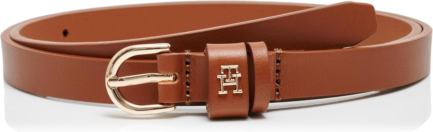 Tommy Hilfiger ▫️ Cinto para mulher Essential Effortless 1,5 cm estreito