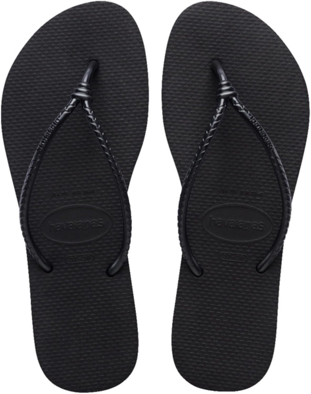 Havaianas ▫️ Slim Tube, chinelos elegantes, confortáveis e com estilo, fabricados com um design elegante, Senhoras