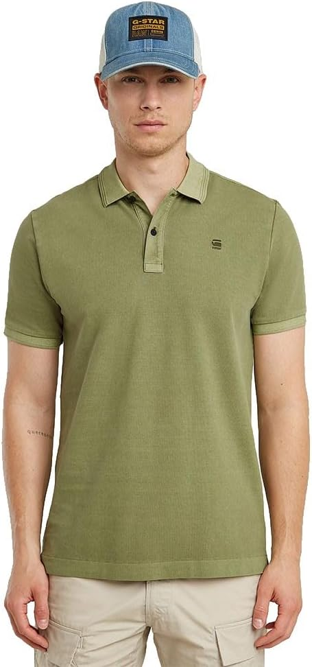 G-STAR ▫️ Polo Dunda Overdyed Slim para homem