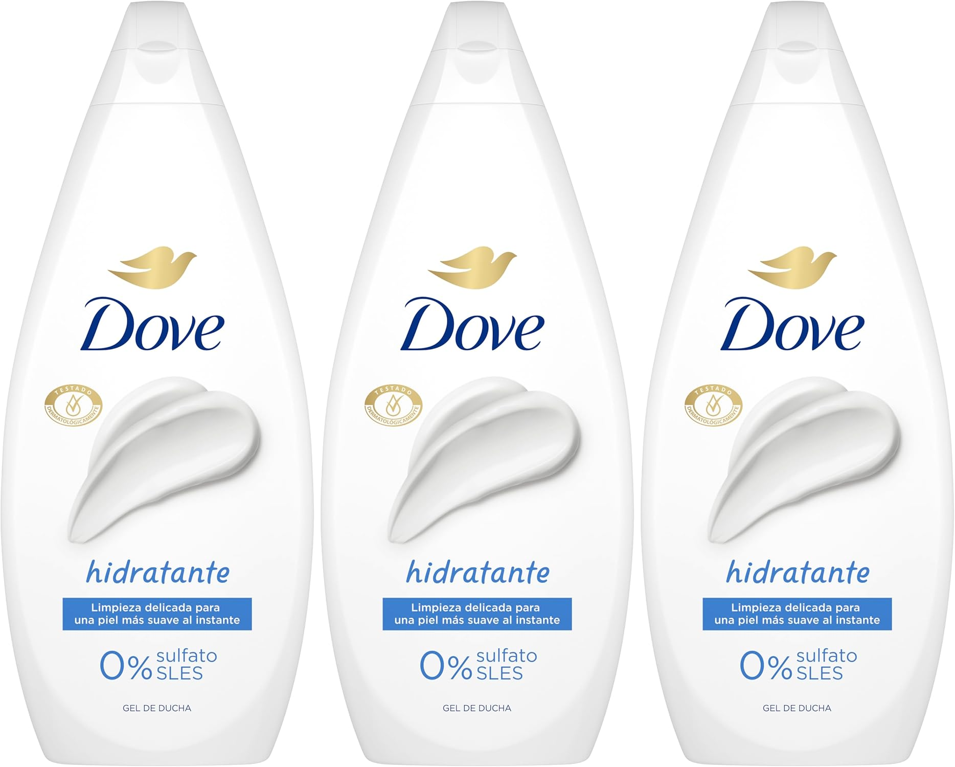 Dove ▫️ Gel de Duche Hidratante Limpeza delicada para uma pele suave, 720 ml