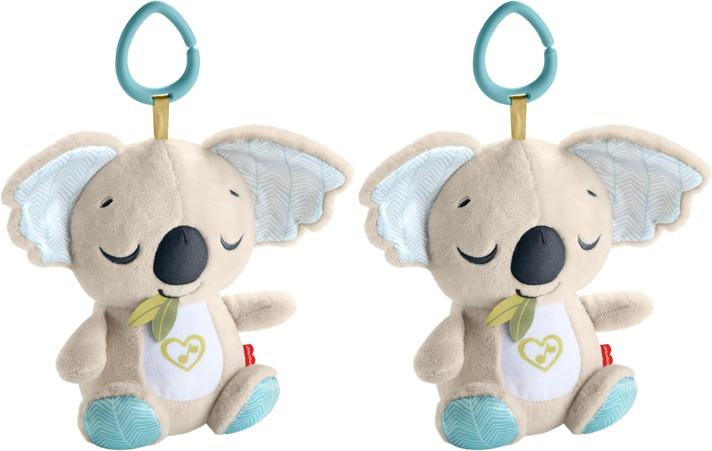 Fisher-Price ▫️ Koala Stroller Koala Stroller Baby Toy, altifalante portátil de pelúcia com ruído branco e música, para recém-nascidos a partir dos 0 meses, JBD65
