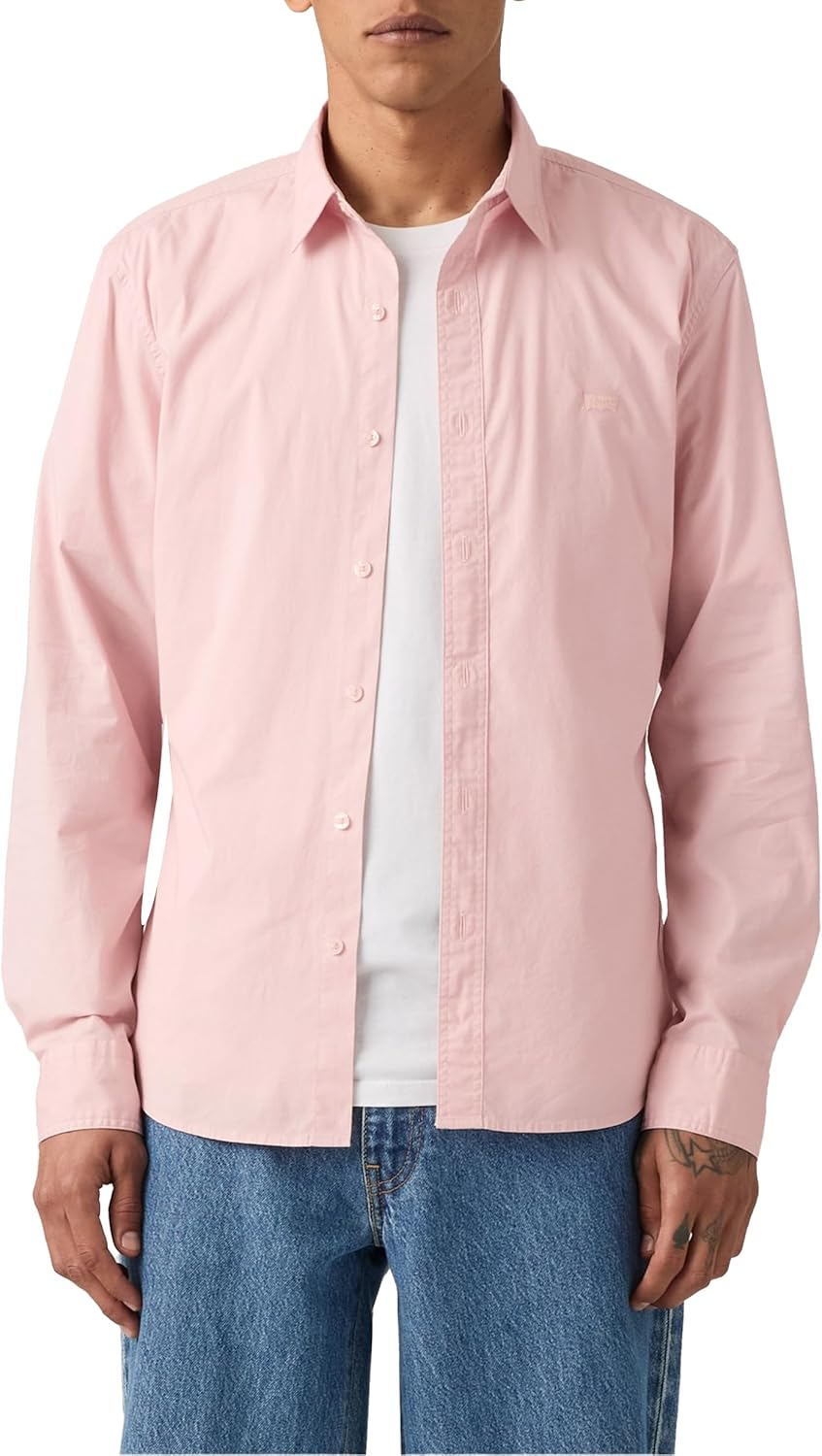 Levi's ▫️ Camisa de manga comprida Battery Housemark Slim para homem