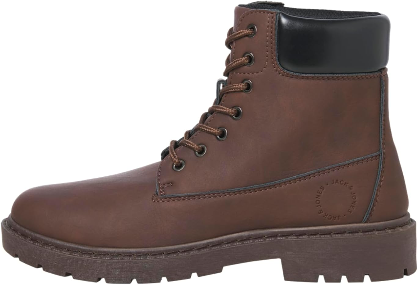 JACK & JONES ▫️ Jack&Jones JFWAINSWORTH PU BOOTS Botas de cano curto para homem