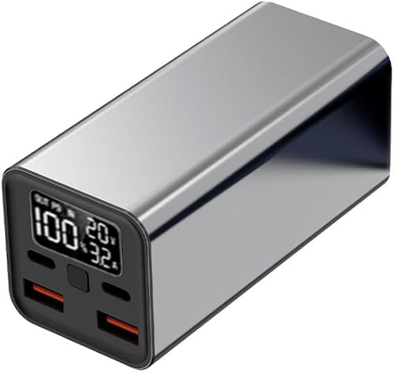 Cool ▫️ Banco de potência universal externo 65W 20.000 mAh (computadores portáteis) Cinzento frio