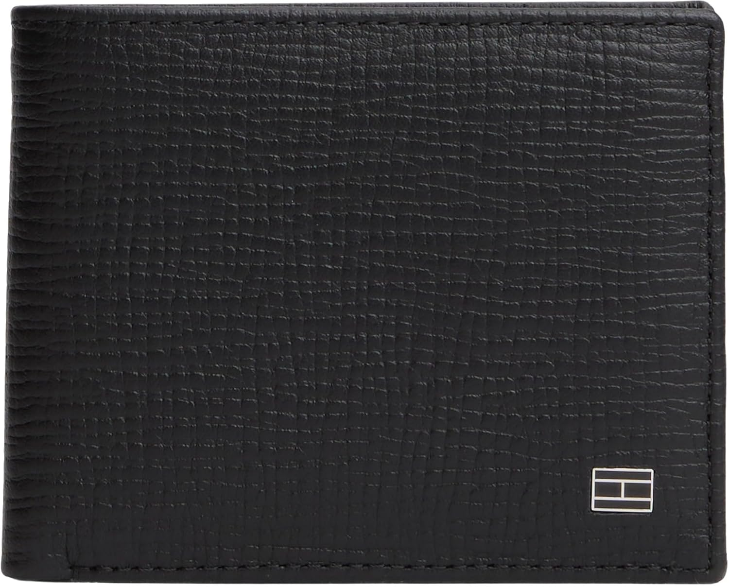 Tommy Hilfiger ▫️ Mini carteira de couro Flag para homem