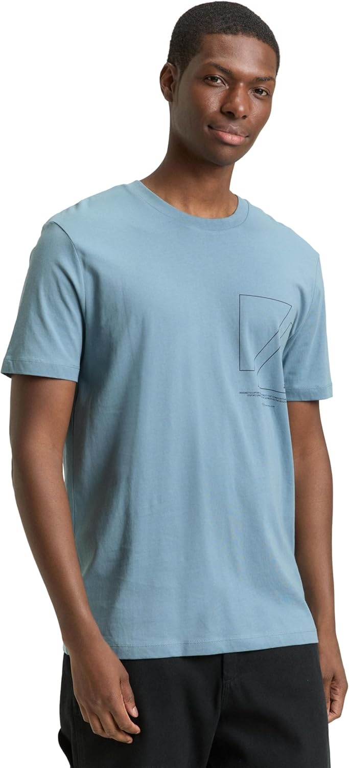 TOM TAILOR Denim ▫️ T-Shirt 1043491 para homem