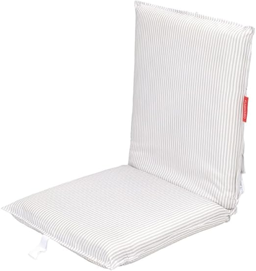 Flamingueo ▫️ Cadeira de praia dobrável, reclinável em 5 posições, pegas para mochila, leve, poliéster, 44 x 8,5 x 103 cm