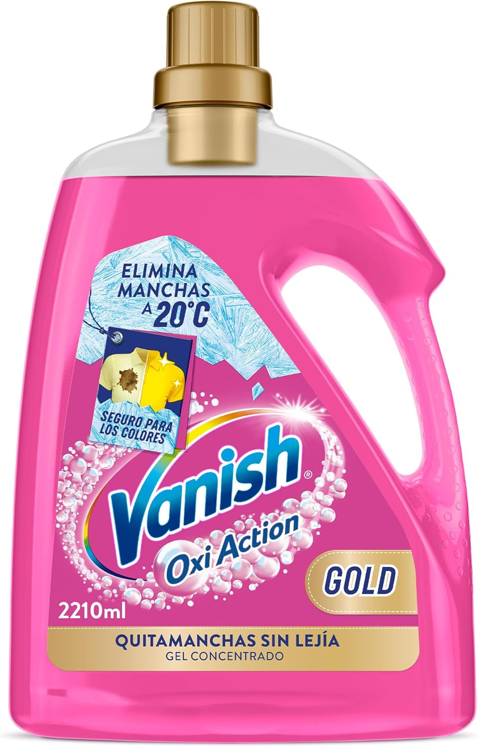 Vanish ▫️ Removedor de nódoas Gold, fórmula em gel, sem lixívia, 2210 ml