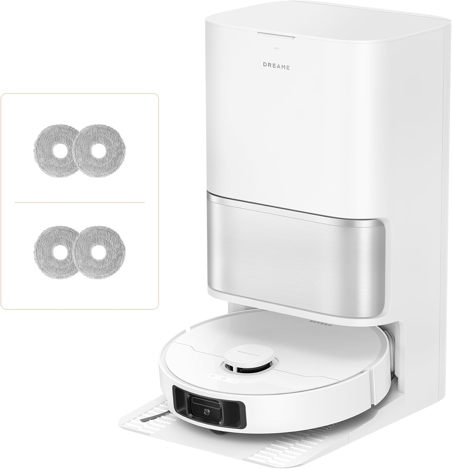 DREAME ▫️ L10s Ultra Gen 3 Robot Vacuum & Floor Mopping Kit, 25,000Pa Suction, Side Brush & Extendable Mop, AceClean DryBoard & Automatic Mop Self-Clean, Hot Air Drying