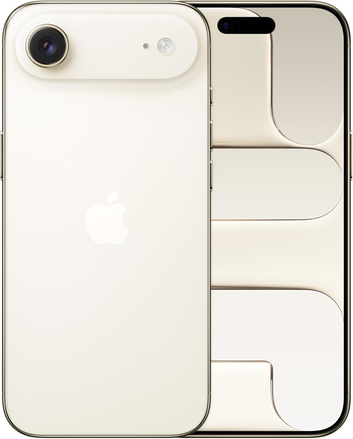 Apple ▫️ iPhone Air 256 GB: O iPhone mais fino de sempre, ecrã de 6,5 polegadas com um aumento de até 120 Hz, chip A19 Pro, câmara frontal Center Stage, bateria com autonomia para um dia inteiro; dourado claro