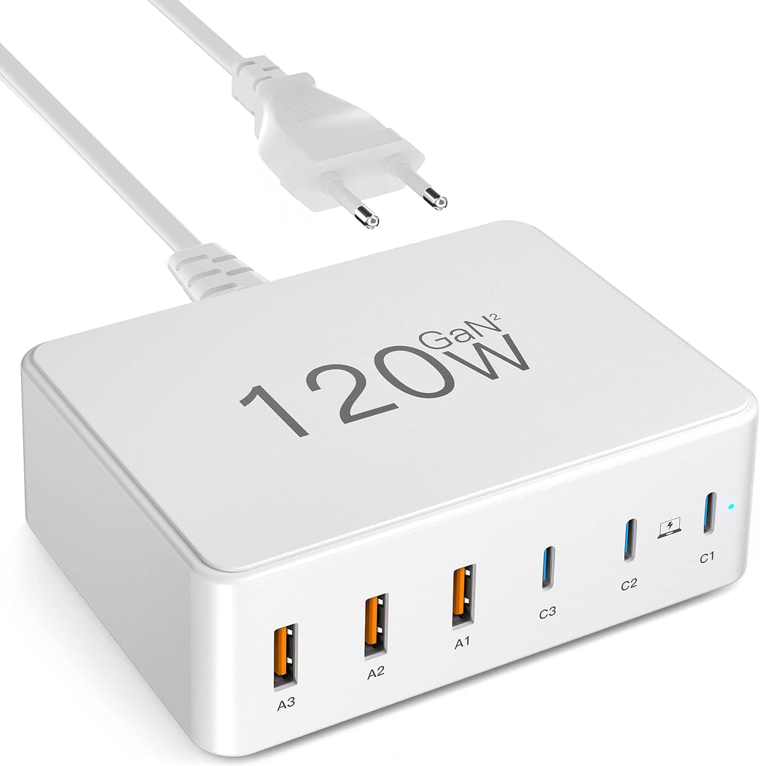 carregador 6 em 1 usb-c
